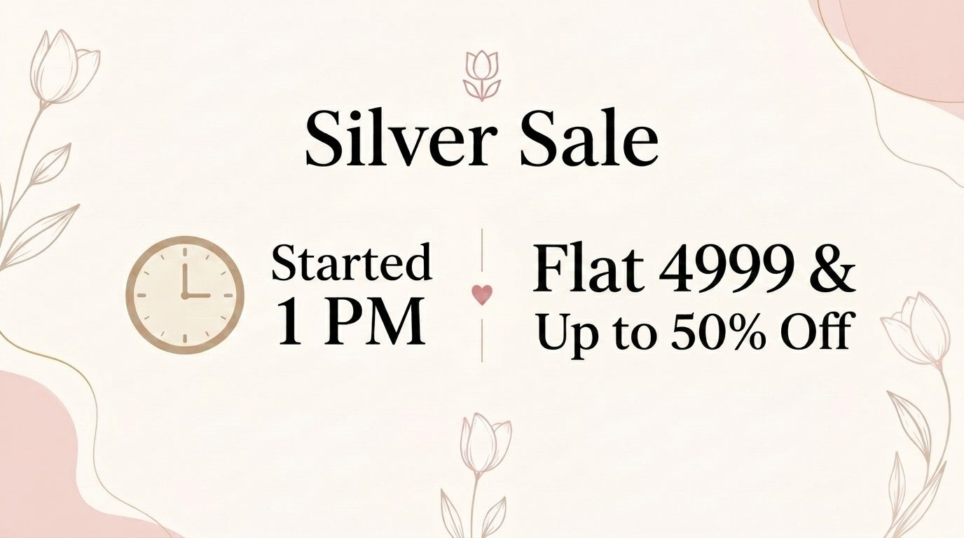 Silver Sale - Flat 4999 & Up to 50% Off