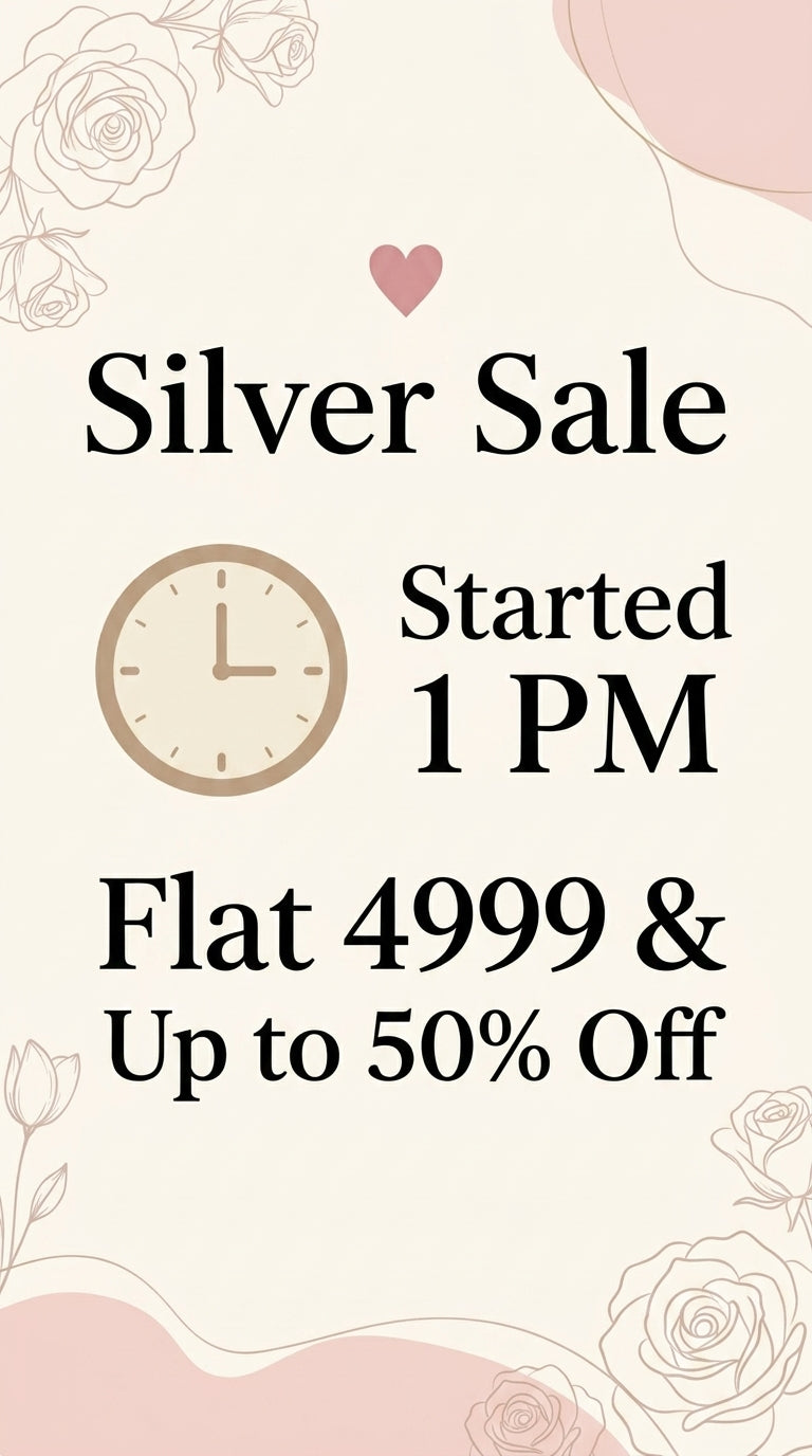 Silver Sale - Flat 4999 & Up to 50% Off
